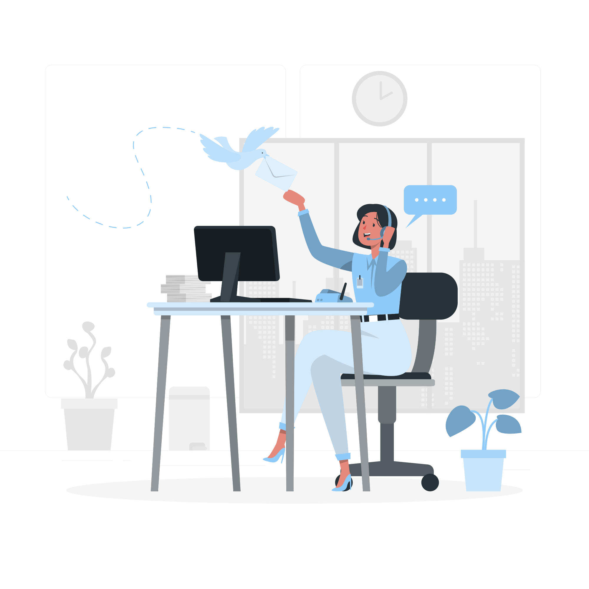 Ilustrasi Kontak Kami